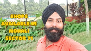 shops available for rent in Mohali sector 71 Punjab [upl. by Nagiam596]