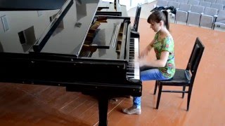 Pirates of the Caribbean  Incredible Piano Solo of Jarrod Radnich by Lidia Melisa [upl. by Aelc]