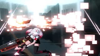 Punishing Gray Raven Karenina Ember Bloody Love coating gameplay  Aife Memory Rescue 60 fps [upl. by Welles137]