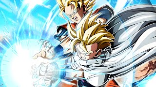 LR TEQ Super Saiyan Goku amp Super Saiyan Gohan Youth Active Skill OST But Its Extended By AI [upl. by Karlin]