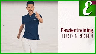 Faszientraining für den Rücken  Faszien Übungen mit Wolfgang [upl. by Oznohpla]