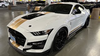 Hertz Shelby GT500H 900 HP 1 of only 18  Quick tour and cold start  Las Vegas Airport [upl. by Adias]