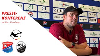 Pressekonferenz vor SV Sandhausen  Marc Unterberger [upl. by Atram721]