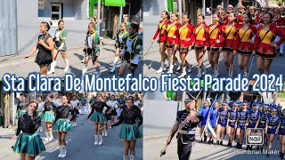 Sta Clara De Montefalco Fiesta Parade 2024 [upl. by Zink]