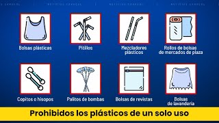 Así funcionará la prohibición de plásticos de un solo uso en Colombia [upl. by Anabal]