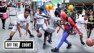 Julian Newman Takes Over TIMES SQUARE Crosses Up Random Fans amp Breaks Off SPIDERMAN 😂 [upl. by Sessilu]