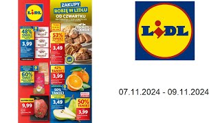 Gazetka Lidl PL  07112024  09112024  Od czwartku [upl. by Carrew743]