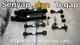 Senyap Teruk  Rear Arm Stabilizer Bush Link dan Lower Arm Belakang [upl. by Dnomed]