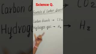 carbon dioxide ka formula or hydrogen gas ka formula  carbon dioxide  formula science [upl. by Duyne657]