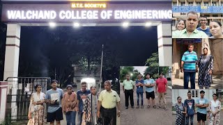 Walchand College Sangli  Vlog [upl. by Aihseyk661]