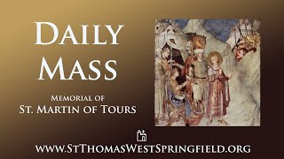 Daily Mass Monday November 11 2024 [upl. by Yeclek]