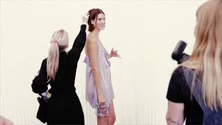 Behind the scenes  Spring Summer 2025 NYFW runway  KATE BARTON [upl. by Ruiz]