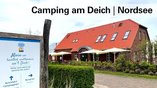 Camping am Deich an der Nordsee  Ems  Deutschland [upl. by Macmillan981]