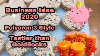 Polvoron Ala Goldilocks More Tasty Version Business Ideas 2020 Filipino DessertSnack Recipe [upl. by Hcib]