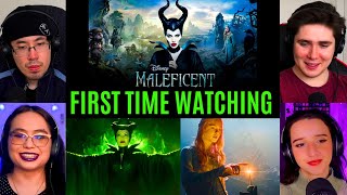 REACTING to Maleficent A NEW TAKE First Time Watching [upl. by Cassandre]