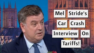 Tory Ministers Car Crash Interview Over Trump Tariffs [upl. by Ornstead]