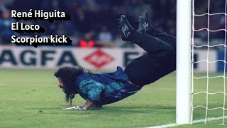 René Higuita quotThe Madmanquot Scorpion Kick [upl. by Ariet]