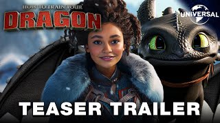 How to Train Your Dragon Live Action 2024  Teaser Trailer  Universal Pictures [upl. by Selbbep908]