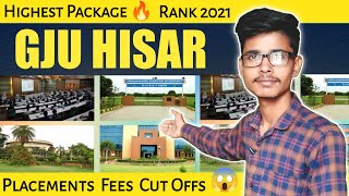 GJU Review  GJU University Hisar  Best Engineering Colleges In India  GJU Admission 2021 [upl. by Gosselin]