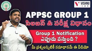 APPSC GROUP 1 Syllabus  Group 1 Notification updates by Vishnu sir appsc appscgroup1 group1 [upl. by Anuahs]