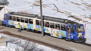 Cab Ride Rochers de Naye Mountain Railway Part 2 [upl. by Sharity]