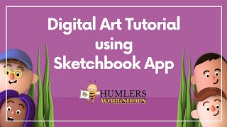 Beginners Guide 101 Digital Art Tutorial with Sketchbook App  Introduction to Sketchbook App [upl. by Alverson]