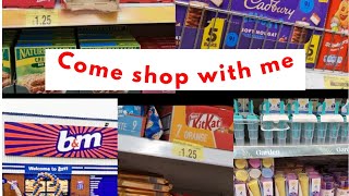 HUGE BampM SHOP WITH ME l BampM SHOPPING HAUL WITH PRICE l GROCERY VLOG 🛒🛍️ [upl. by Esnofla]