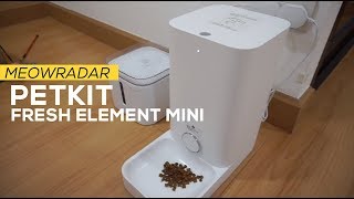 รีวิวเครื่องให้อาหารแมว Fresh Element Mini ของ Petkit สำหรับ ทาสแมว ที่ไม่กลับบ้านไม่ตรงเวลา [upl. by Hollingsworth]