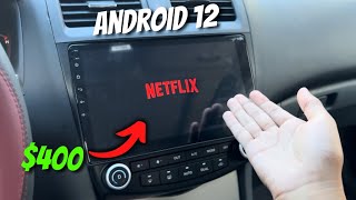 XTRONS Android 12 Honda Accord Installation amp Full REVIEW [upl. by Ahsinnek]