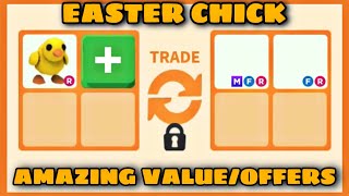 EVERYONE IS OVERPAYING FOR THEM NOW😱😱 WATCH 17 OFFERS FOR CHICK in Rich Servers Adopt me [upl. by Threlkeld]