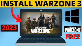 How to Download Warzone 3 on PC amp Laptop  FREE [upl. by Adnowal]