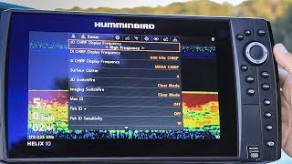 Humminbird HELIX How To 2D CHIRP Frequency [upl. by Carolee]