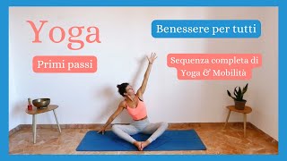 Yoga per Principianti  Sequenza di Mobilità e Yoga  Per Iniziare [upl. by Hekking]