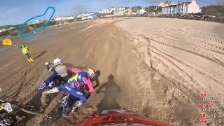 Port Erin Beach Race 2024  Adult B amp 125s  Race 1 [upl. by Resay]