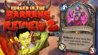 KAZAKUS is BACK Forged in the Barrens Review 2  Hearthstone [upl. by Jehanna]