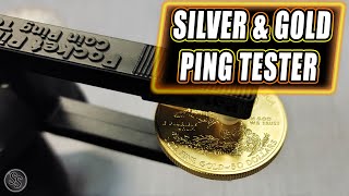 American Silver Eagle vs Silver Plated Brass  Ping Test [upl. by Colp583]