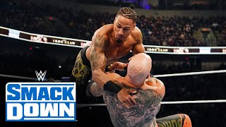 Carmelo Hayes vs Baron Corbin – King of the Ring Tournament SmackDown highlights May 10 2024 [upl. by Egdirdle926]