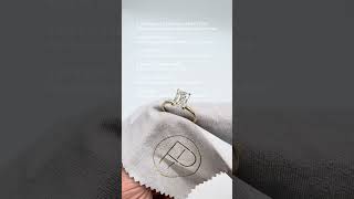 HOW TO CLEAN YOUR RING AT HOME diamond labdiamondring weddingrings [upl. by Wilfred]