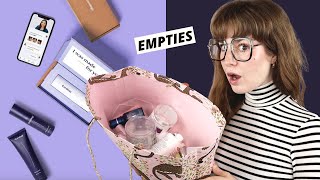 A MILLION EMPTIES amp MY CUROLOGY UPDATE UNSPONSORED CUROLOGY REVIEW HORMONAL ADULT ACNE [upl. by Swetiana]