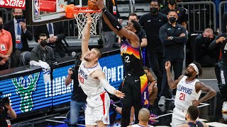 Deandre Ayton with UNREAL game winning dunk of the year 😲 Suns vs Clippers Game 2 [upl. by Nere298]