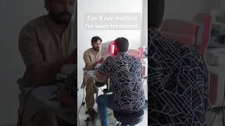 Eye x ray machine eye laser treatment laser operation of eyenew technology eyes treatment [upl. by Rexferd316]