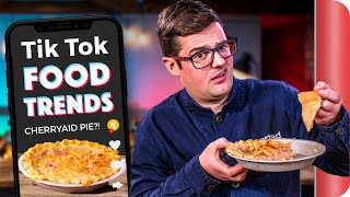 A Chef Tests and Reviews TIKTOK Food Trends Vol 4  Sorted Food [upl. by Lilas600]