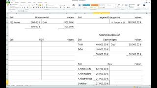 Abschreibungen buchen und Konten abschließen Prüfungstrainer24 IKSTK2097 [upl. by Nodnnarb]