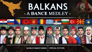 A Balkan Dance Medley • World Dance Series  Special  Vasilis [upl. by Dnomde]