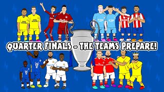 442oons PREVIEW of the UCL Quarter Finals [upl. by Emolas]