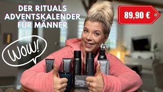 ON POINT Rituals 🤩 Ich testen den Men Adventskalender von Rituals 👨🏼 [upl. by Devi615]