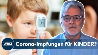 Wann können Kinder amp Jugendliche mit einer CORONAImpfung rechnen  WELT INTERVIEW [upl. by Mighell]