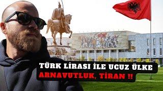 Balkanların En Ucuz Şehri ARNAVUTLUK TİRAN MI   Kuzey Makedonyadan Tirana Geldim 🇦🇱 [upl. by Artap]