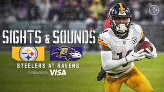 Micd Up Sights amp Sounds Week 18 at Ravens  Pittsburgh Steelers [upl. by Brecher611]