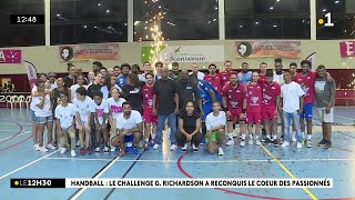 Melvyn Richardson des handballeurs péi et internationaux réunis pour un match gala [upl. by Eillim]